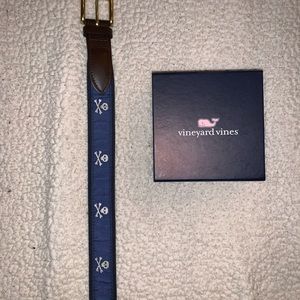 Vineyard Vines Skull belt
